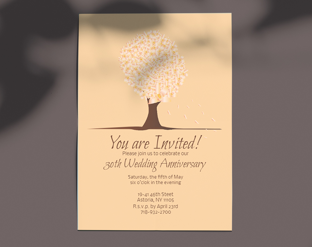 Ultra thick diamond glitter invitations - Design Template