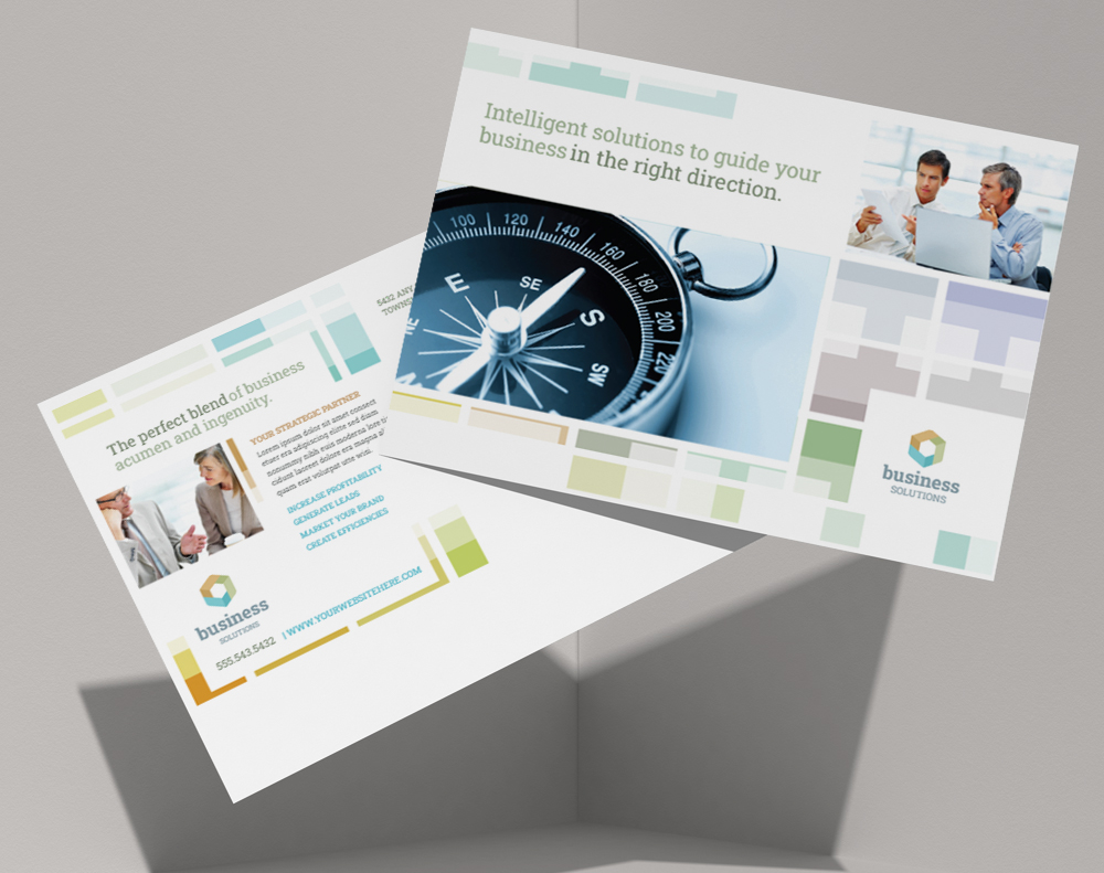 Velvet postcards - Design Template