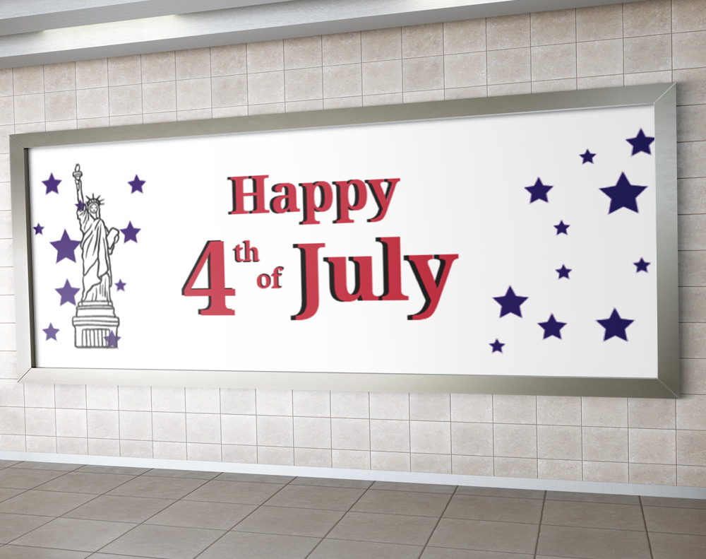 Outdoor banners - Design Template