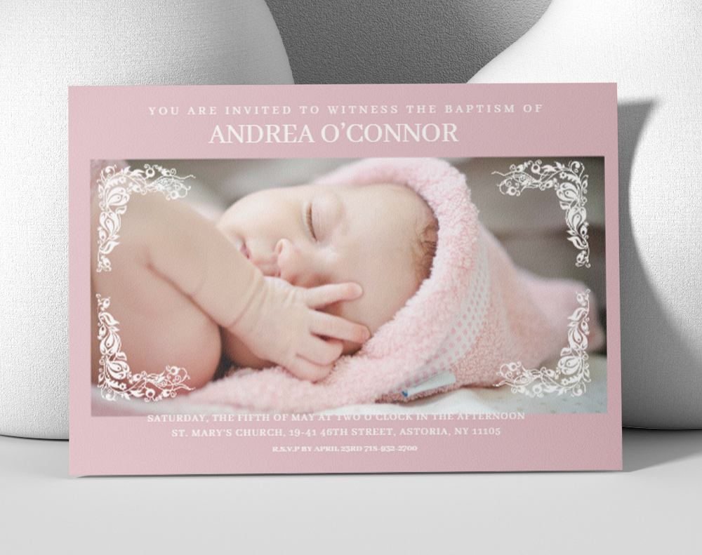 Diamond glitter invitations - Design Template