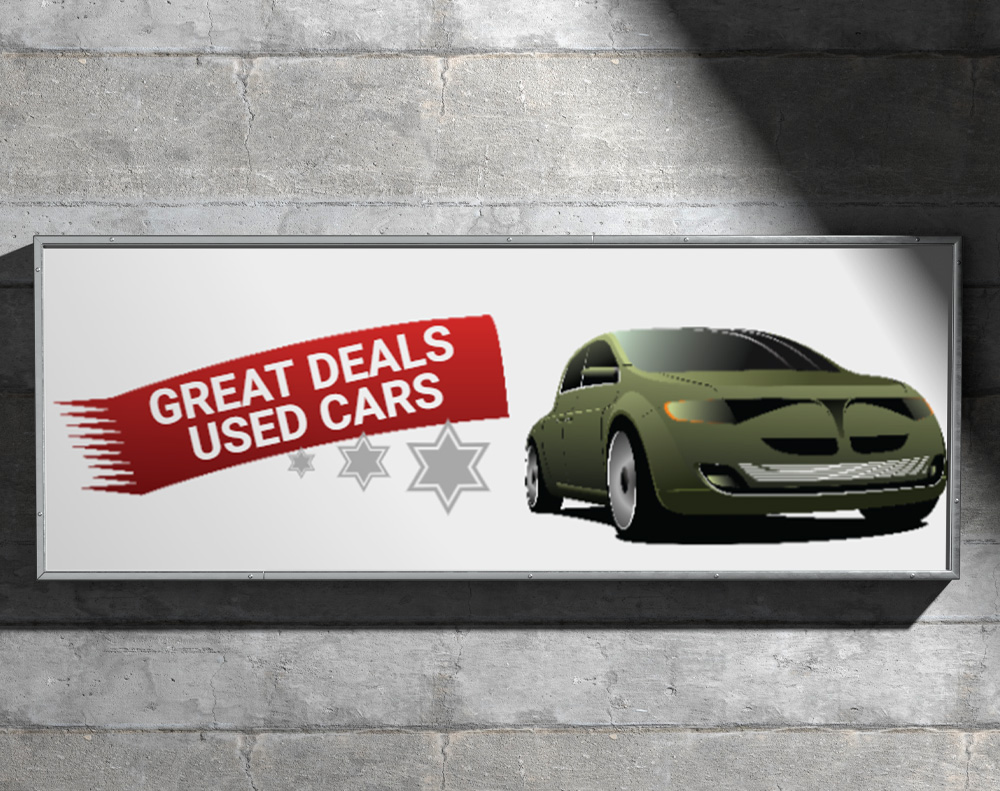 Outdoor banners - Design Template