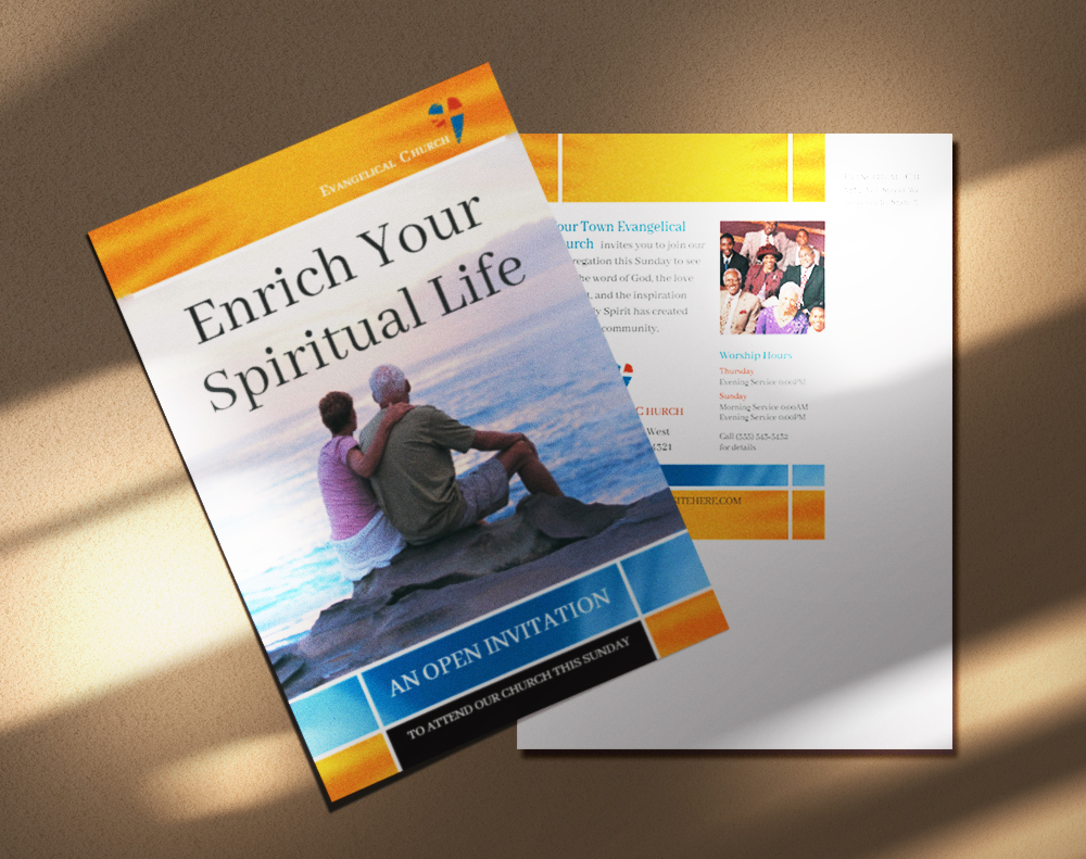 Black postcards - Design Template