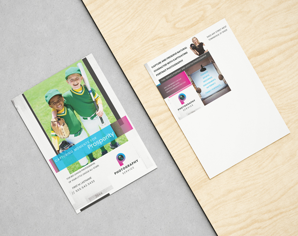 Silk postcards - Design Template