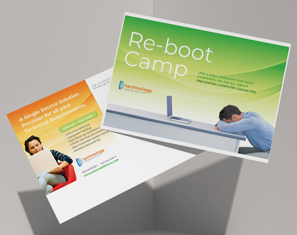 Silk postcards - Design Template