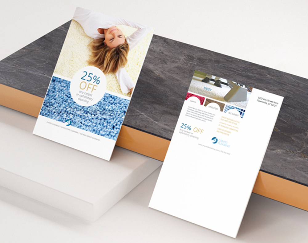 Silk postcards - Design Template