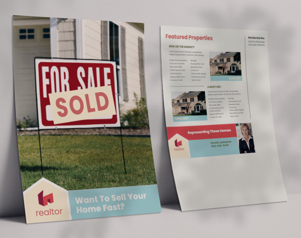 Starlustre postcards - Design Template