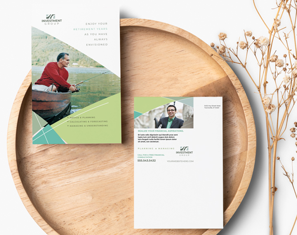 Oversized postcards - Design Template