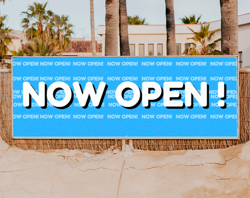 Outdoor banners - Design Template