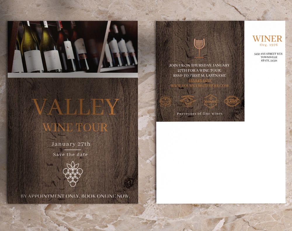 Ultra thick diamond glitter postcards - Design Template