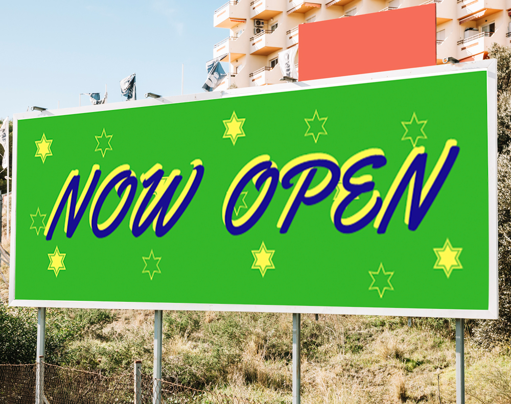 Outdoor banners - Design Template