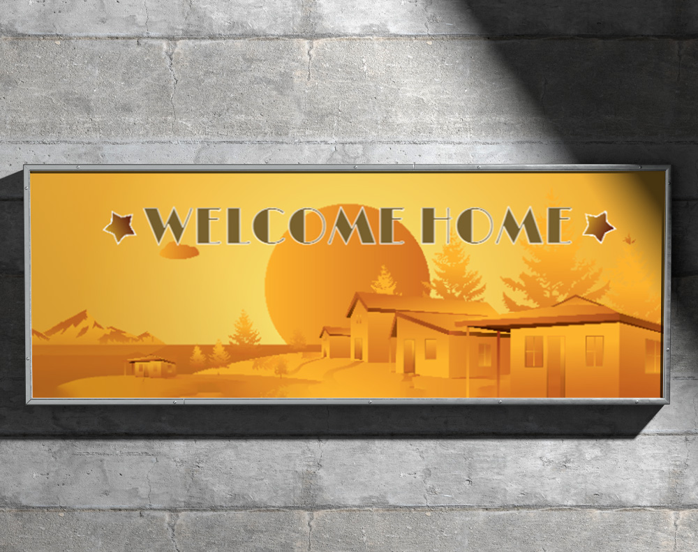 Outdoor banners - Design Template