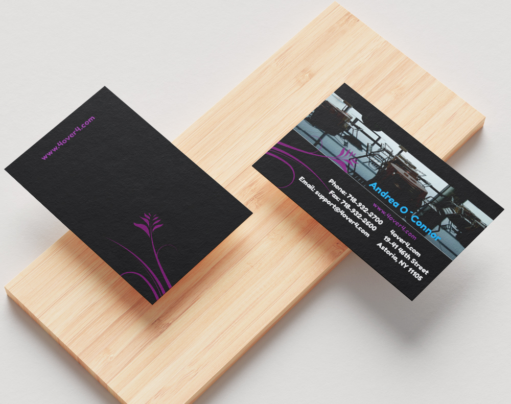 Ultra thick diamond glitter business cards - Design Template
