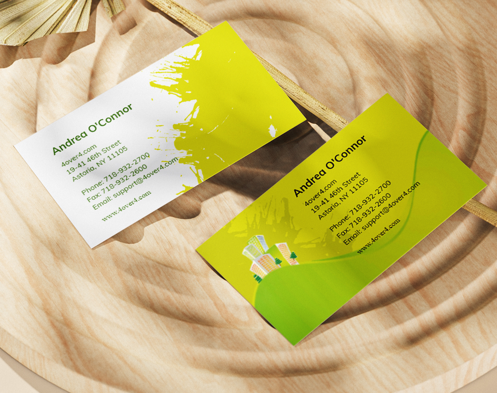 Actionable Outreach Business Cards - Design Template