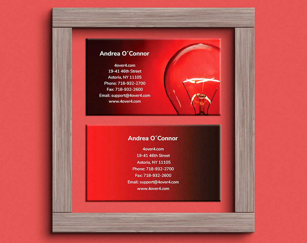 Ultra thick diamond glitter business cards - Design Template