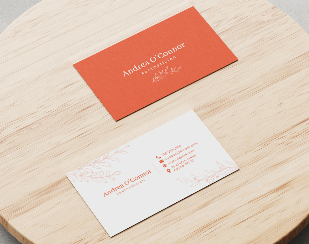 Beauty Salon Business Card - Design Template