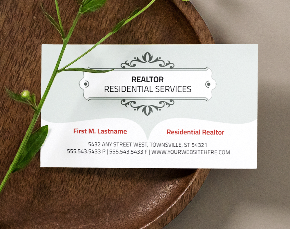 Real estate business cards templates
