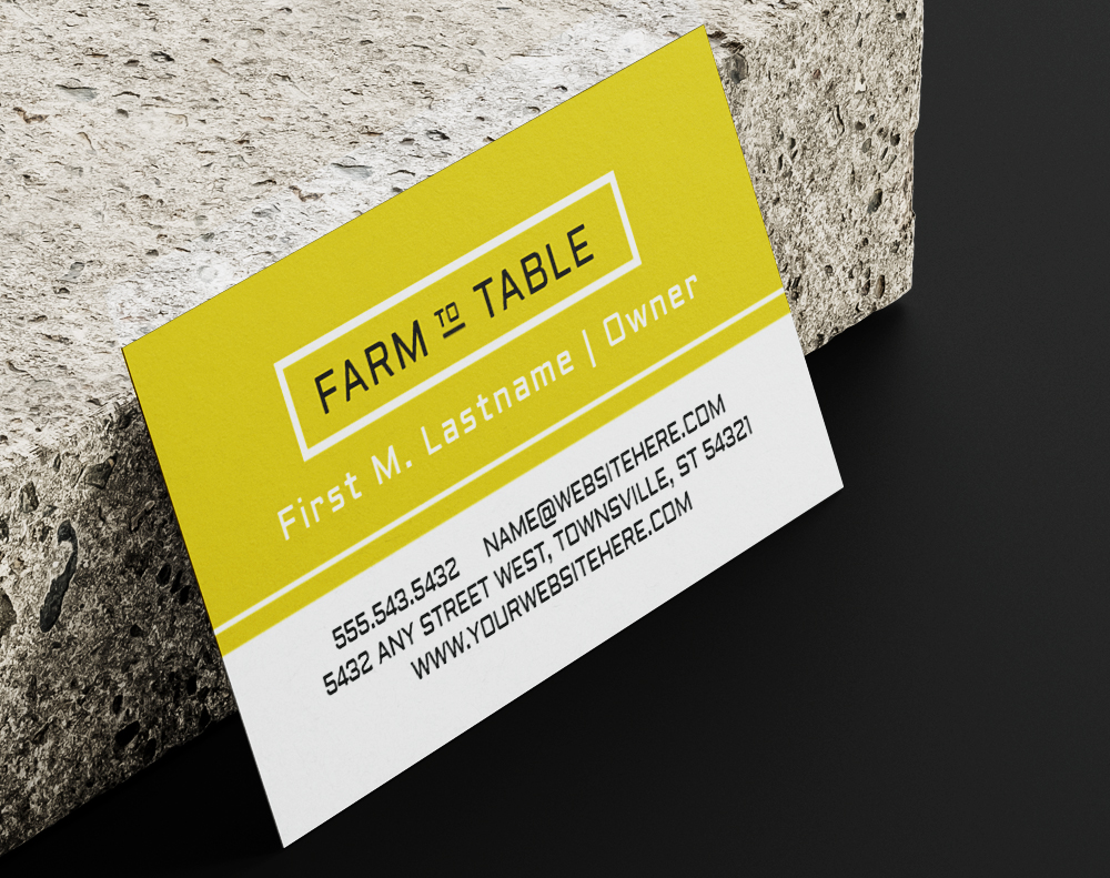 Reliable Goal Business Cards