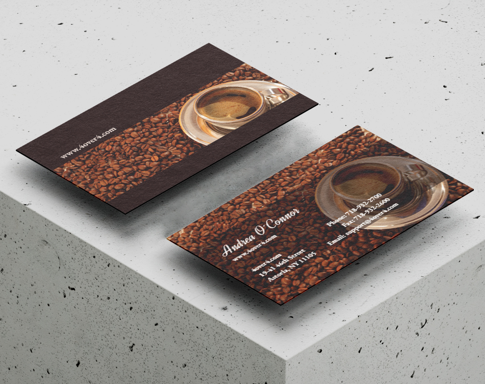 Ultra thick diamond glitter business cards - Design Template