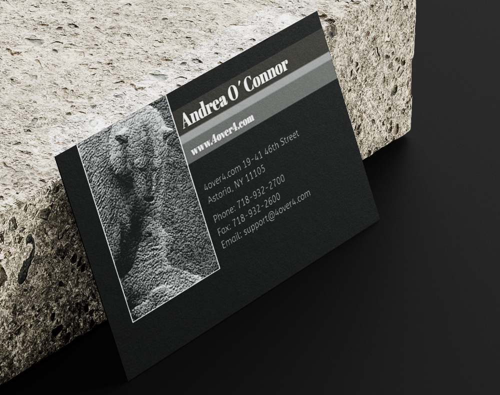 Cotton business cards - Design Template