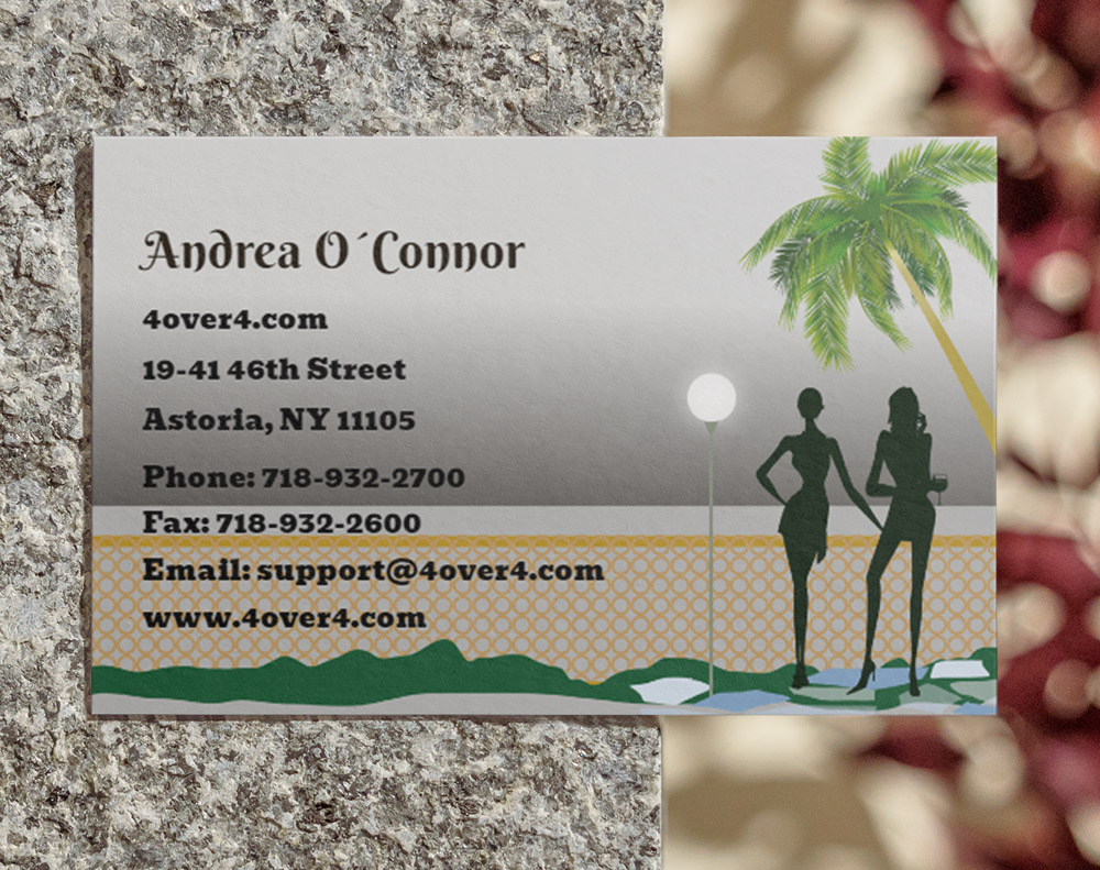 Black business cards - Design Template