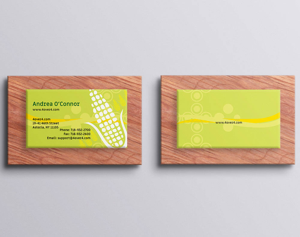 Black business cards - Design Template