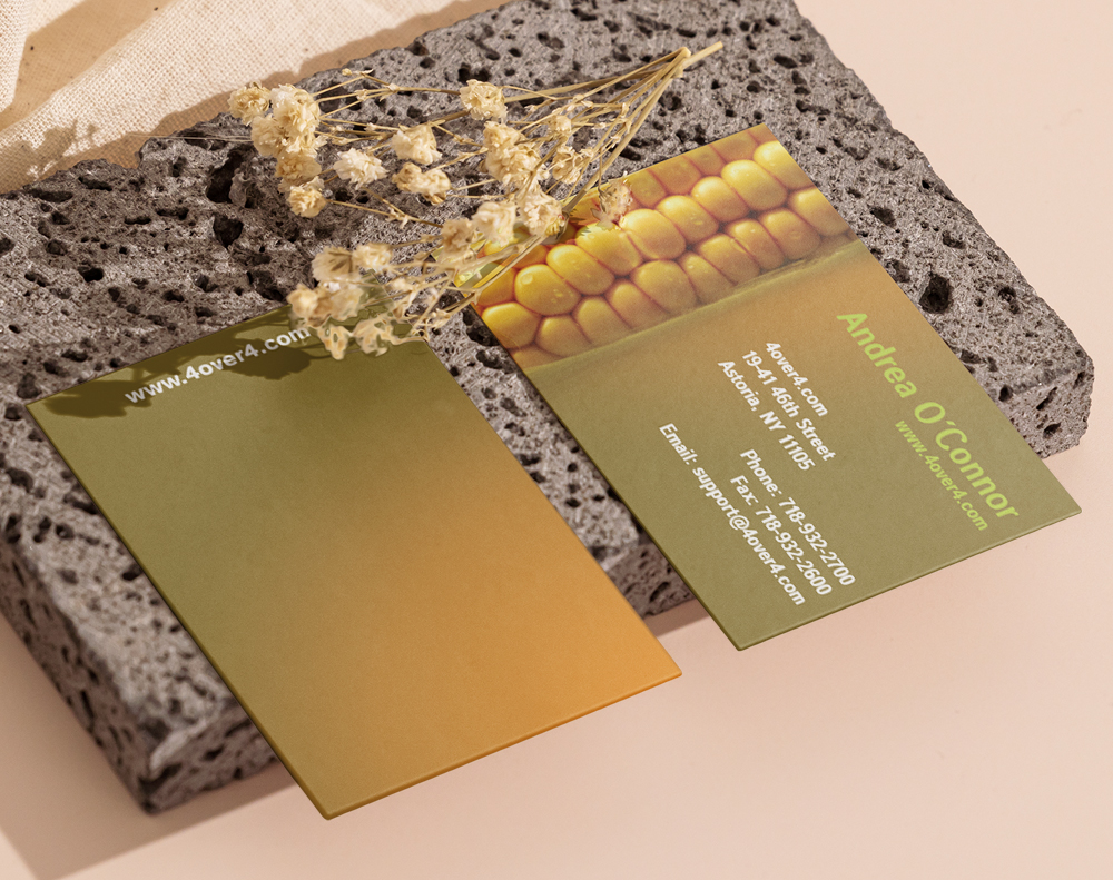 Black business cards - Design Template