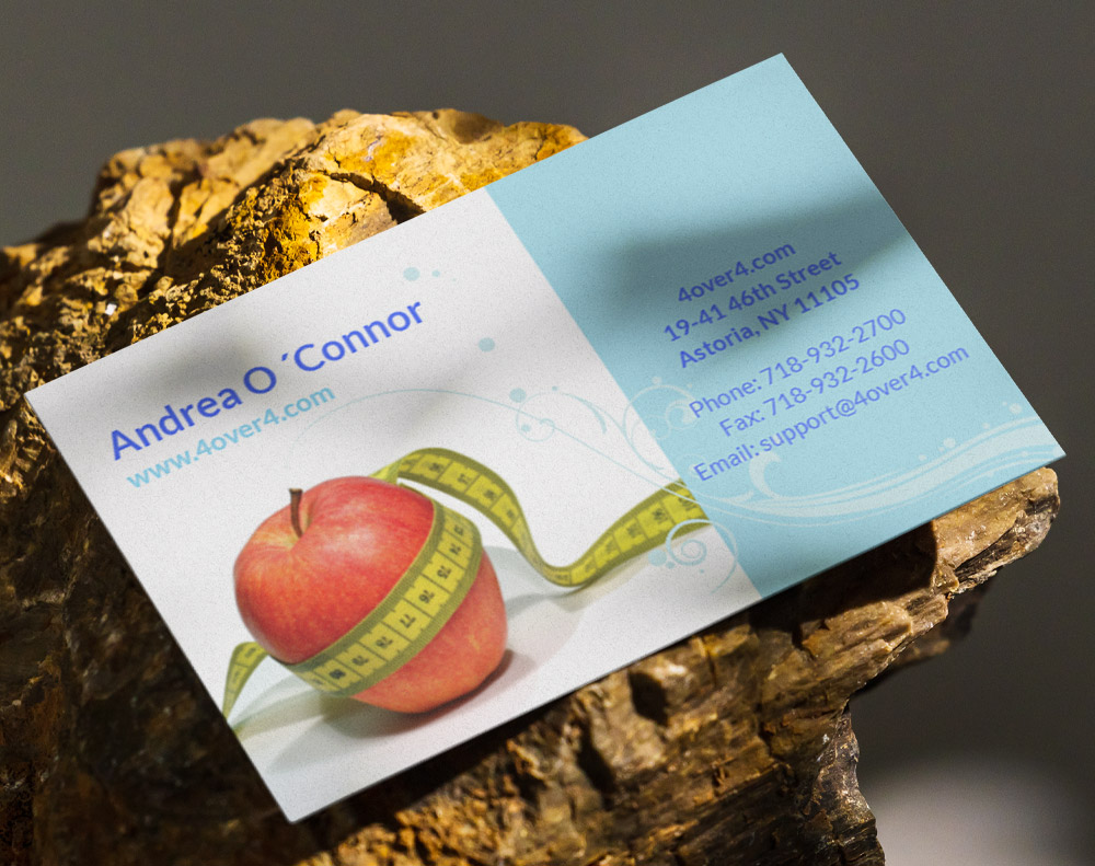 Cotton business cards - Design Template