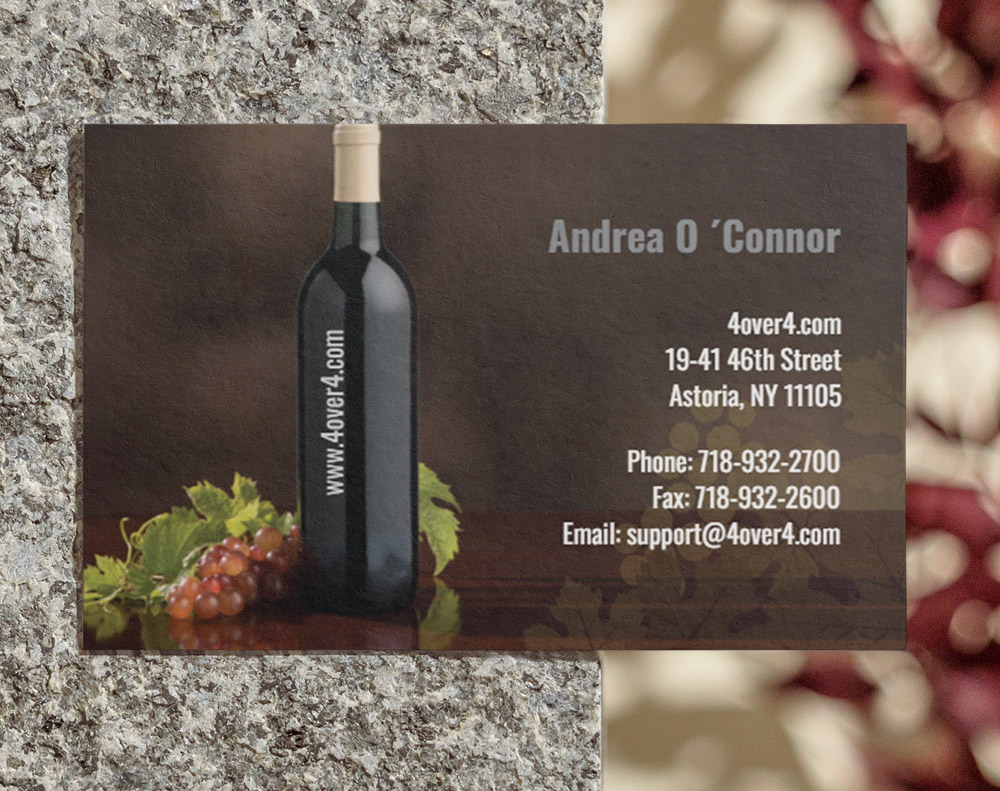 Black business cards - Design Template