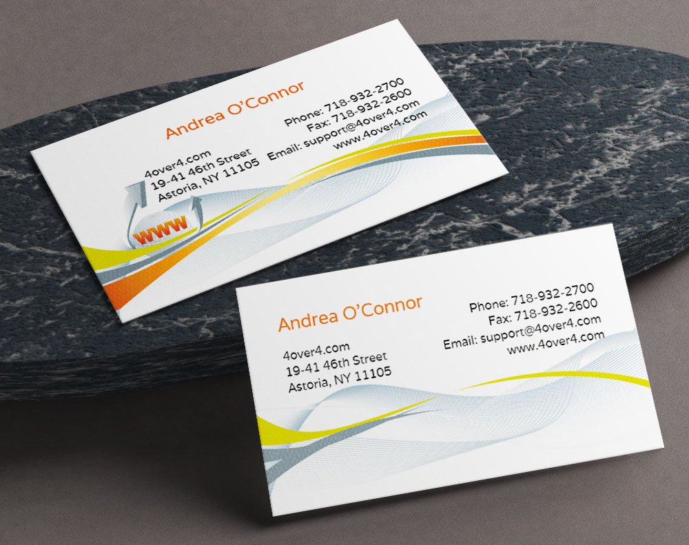Cotton business cards - Design Template