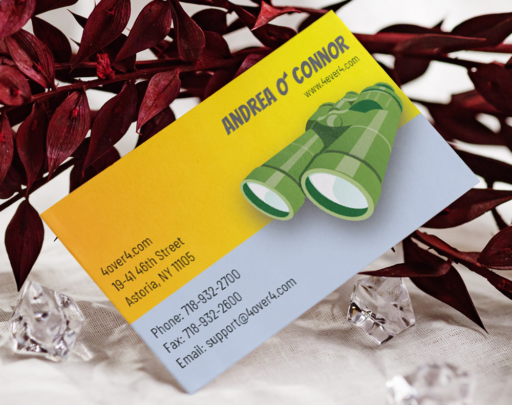 Black business cards - Design Template