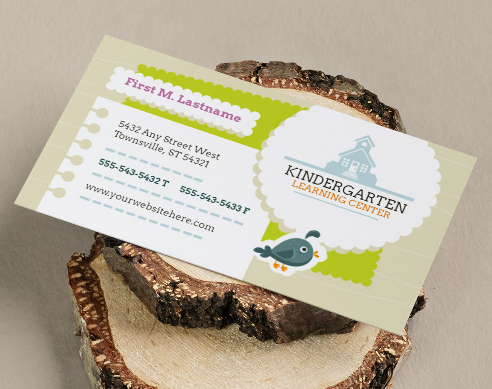 Cotton business cards - Design Template