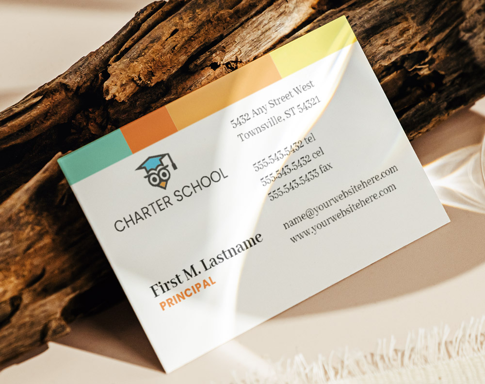 Cotton business cards - Design Template