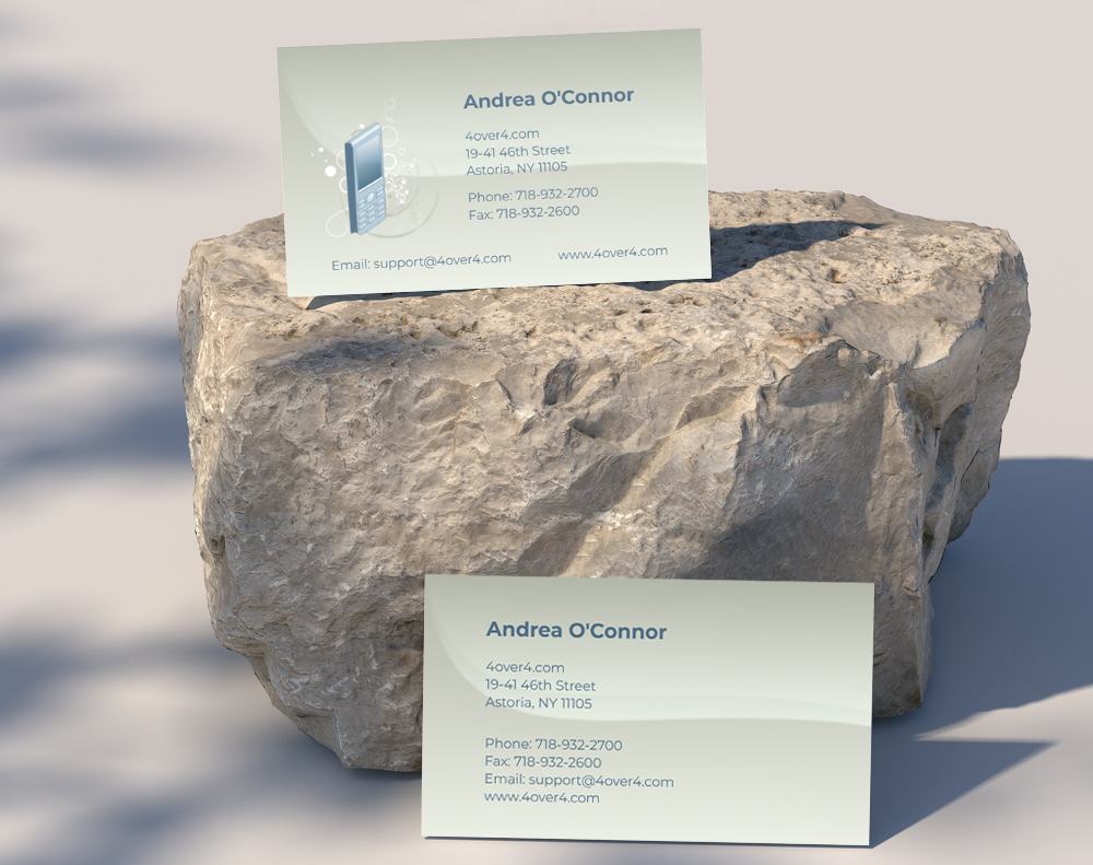 Winning Support Business Cards - Design Template