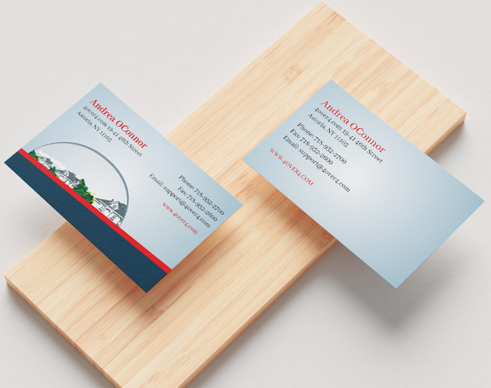 Black business cards - Design Template