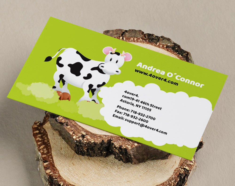 Black business cards - Design Template