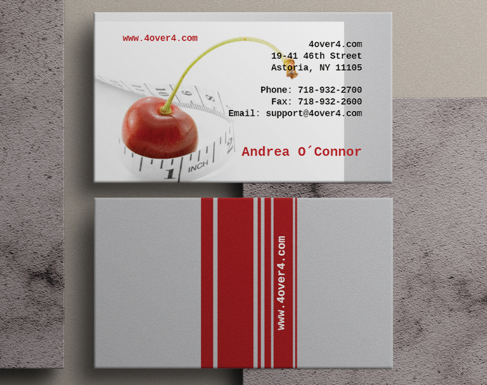 Black business cards - Design Template