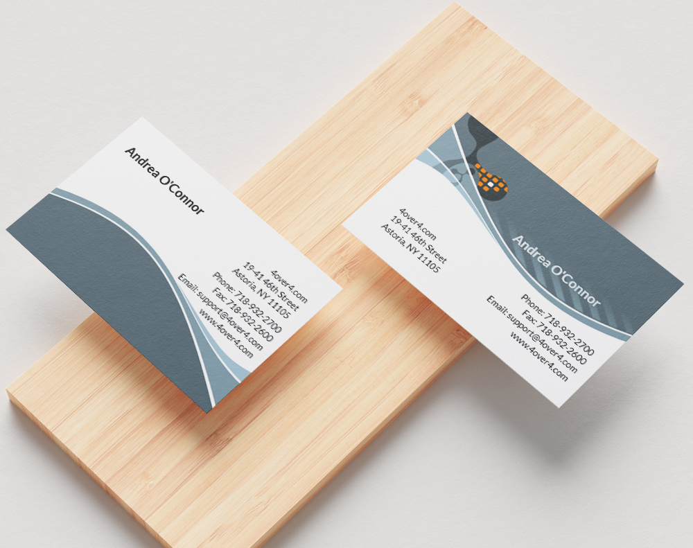 Growth-oriented Platform Business Cards - Design Template