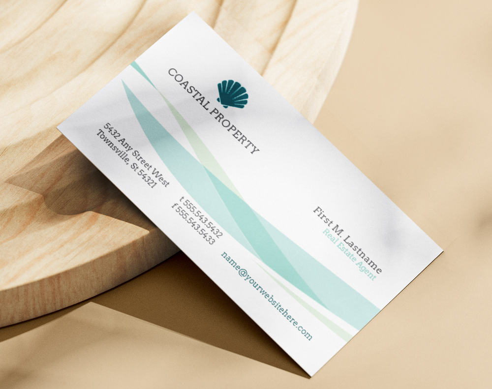 Black business cards - Design Template