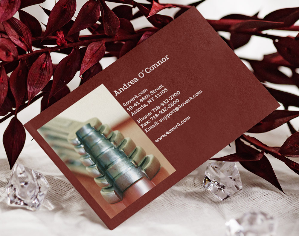 Black business cards - Design Template