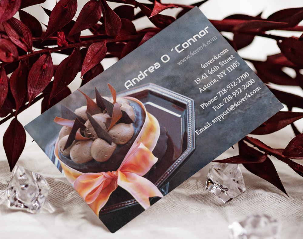 Cotton business cards - Design Template