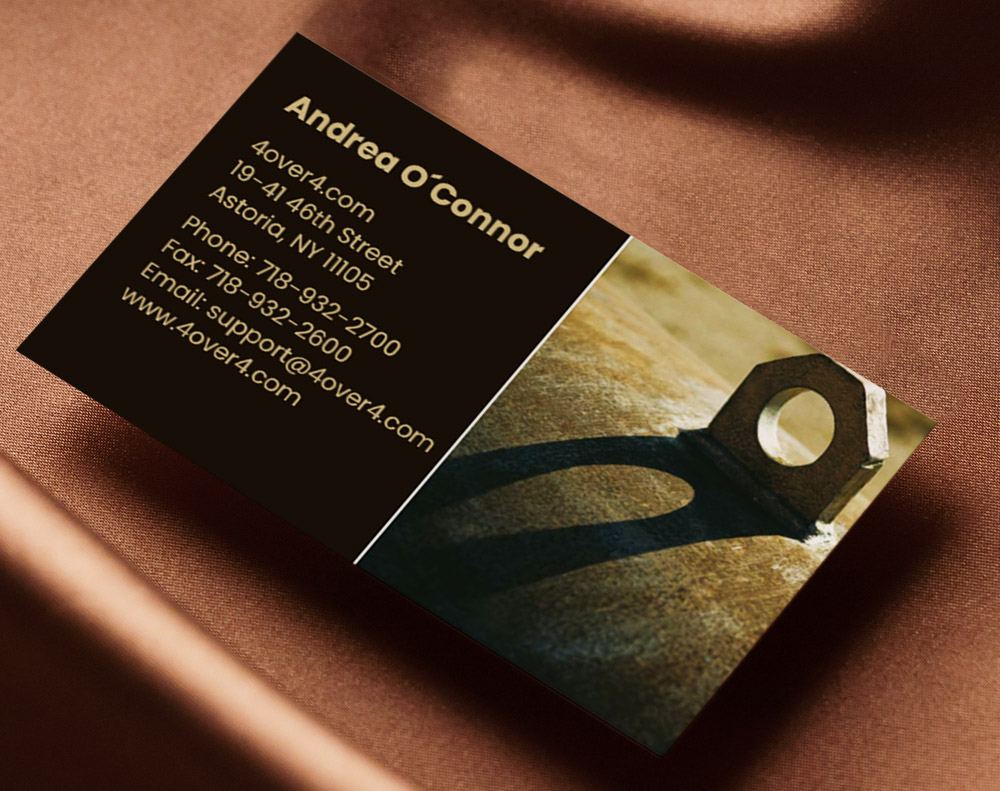 Black business cards - Design Template