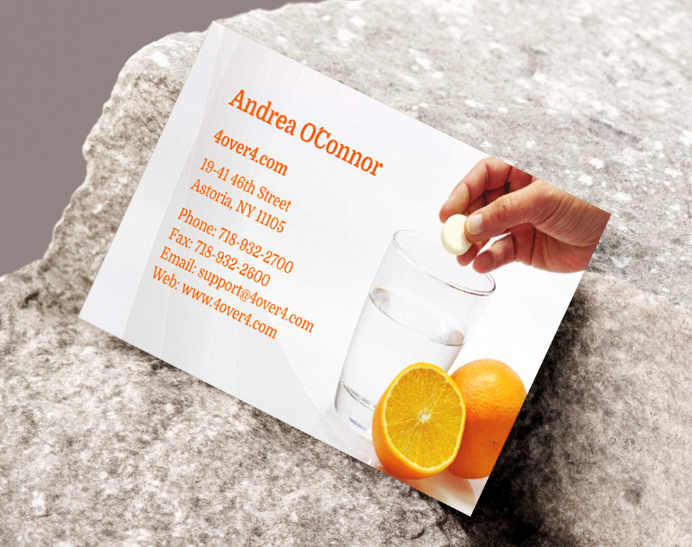 Black business cards - Design Template