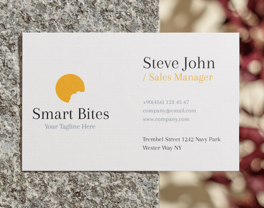 Cotton business cards - Design Template