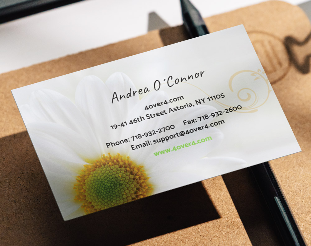 Cotton business cards - Design Template