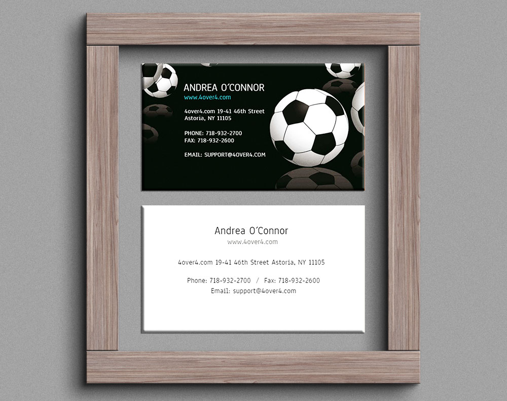 Actionable Partnership Business Cards - Design Template