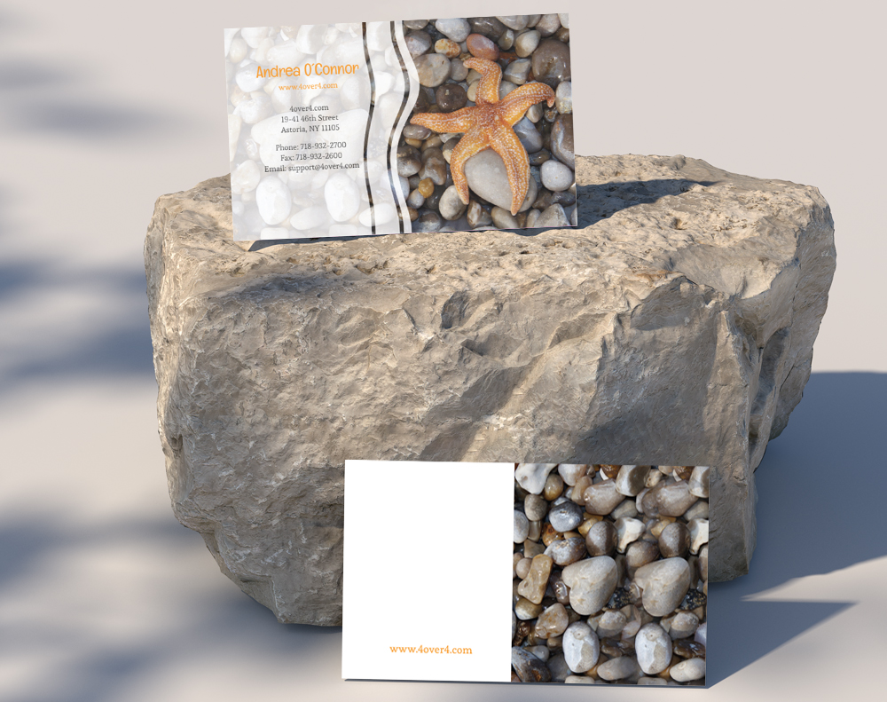 Black business cards - Design Template