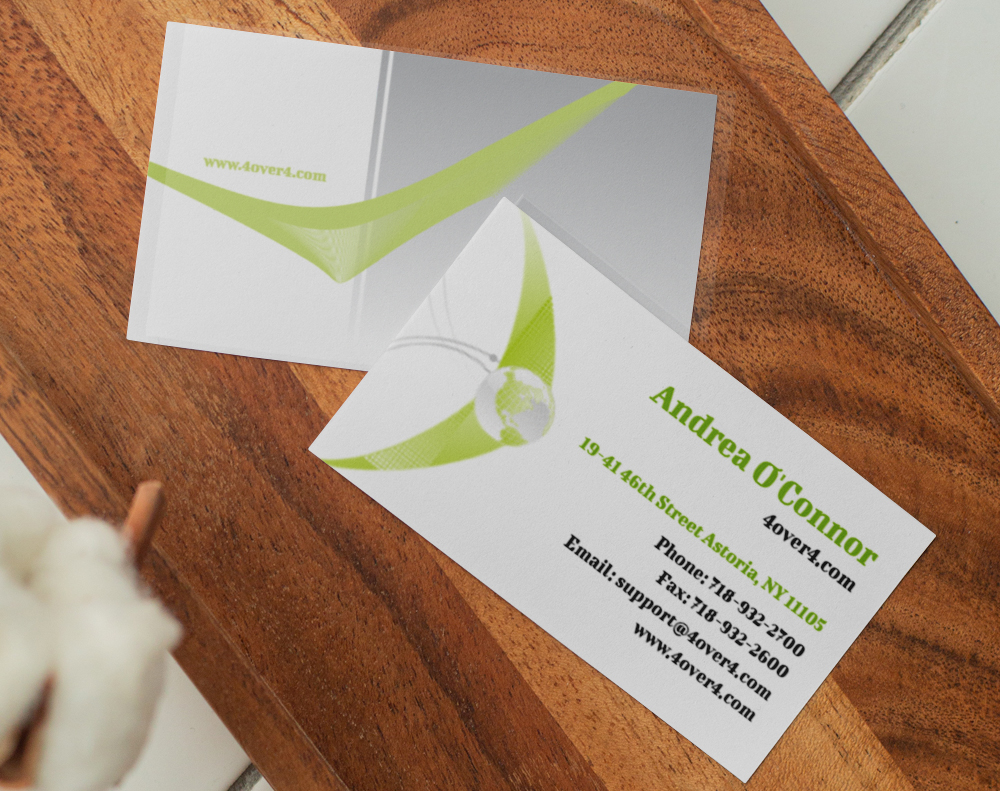 Black business cards - Design Template