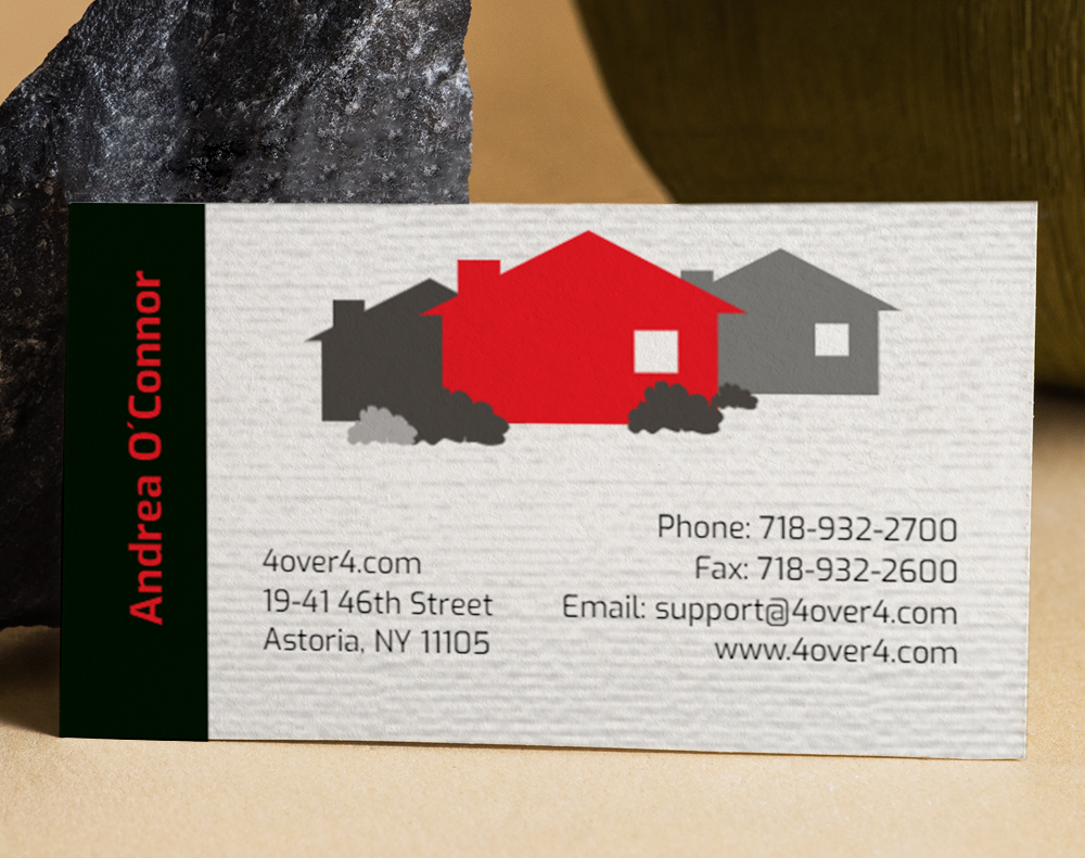 Black business cards - Design Template