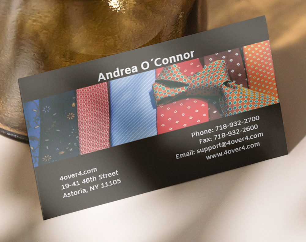 Black business cards - Design Template