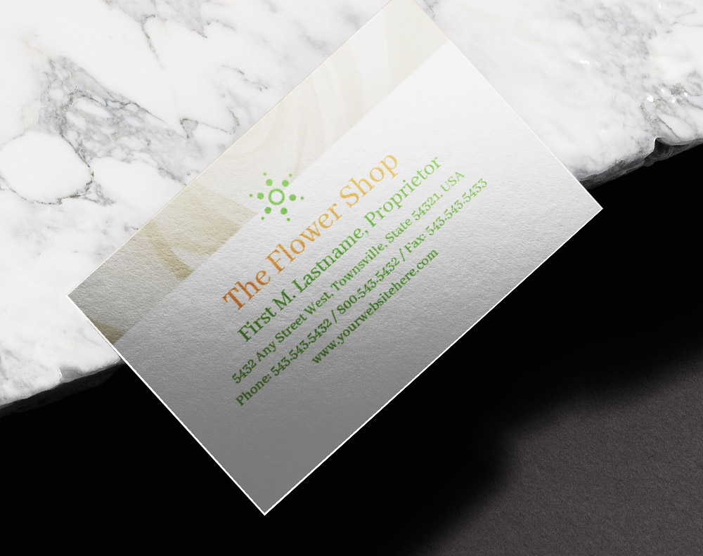 Black business cards - Design Template